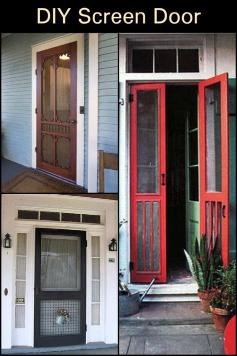 How pretty is this diy privacy screen! Handmade screen door | Diy screen door, Wooden screen door ...