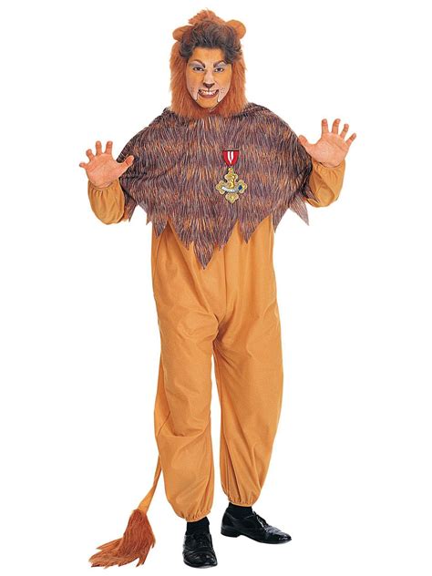 United States Exclusive Adult Wizard Of Oz Lion Costume Best Quality At Discount