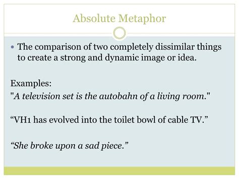 PPT - Metaphor PowerPoint Presentation, free download - ID:2027882