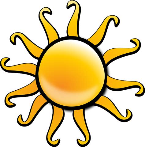 Sun Summer Sunlight · Free Vector Graphic On Pixabay