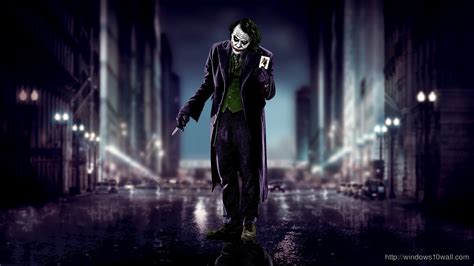 Joker In The Dark Knight Rises Movie Wallpaper Windows 10 Wallpapers