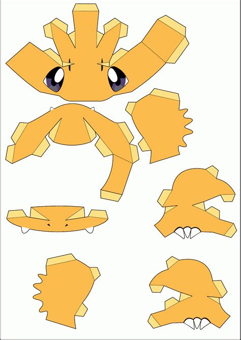 Pokemon Papercraft Templates Printable Pokemon Paper Crafts Photo Log