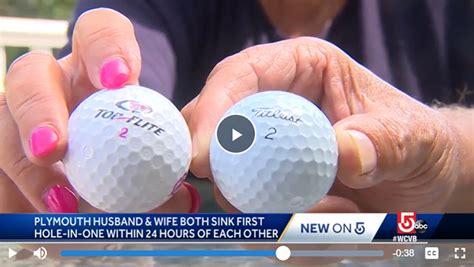 Husband And Wife Sink Hole In One 24 Hours Apart Socal Golfer