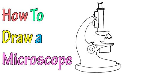 Share More Than Microscope Drawing With Label Best Seven Edu Vn