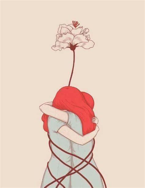 Pin By Yasmeen Yasser On Yasmeen In 2020 Hug Illustration