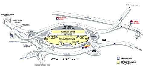 Mid valley megamall is a 4.5 million square feet (420,000 m²) complex comprising a shopping mall, an office tower block, 30 signature offices and 2 hotels located in kuala lumpur, malaysia. Mid Valley Megamall Location map, City map, Street map ...