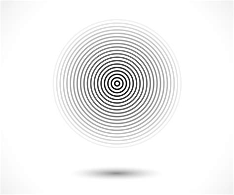 Concentric Circle Elements Element For Graphic Design Decoration