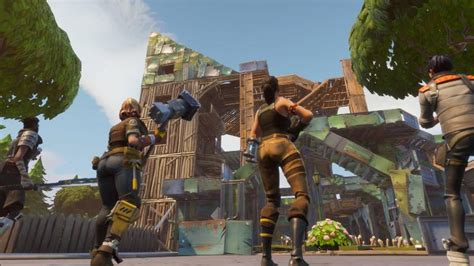 The sky is covered with purple clouds, lightning is visible, and the ominous dead climb into human cities. Fortnite Battle Royale | Windows Themes