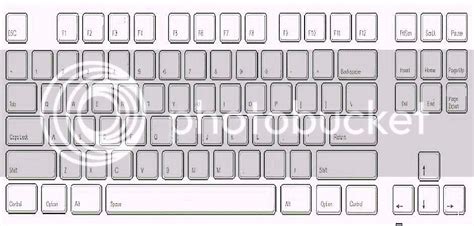 Full Size Printable Keyboard Template