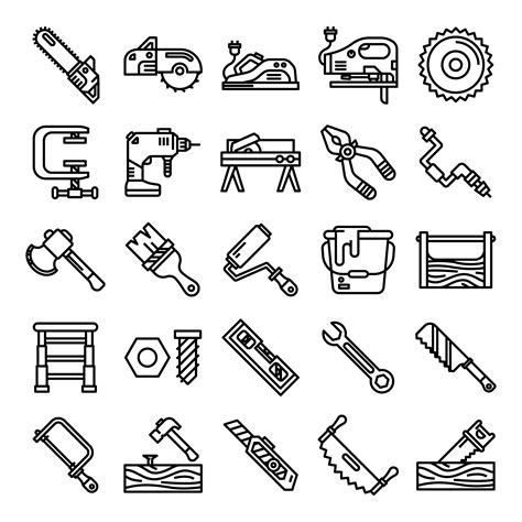 Woodwork Icon Vector Art Icons And Graphics For Free Download