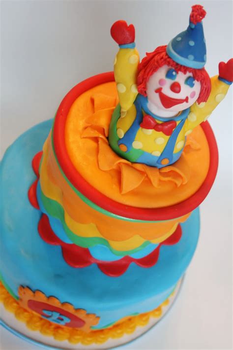 And Everything Sweet Clown Cake