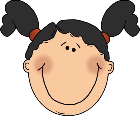 Free Download Cartoon Girl Face Clipart For Your Creation