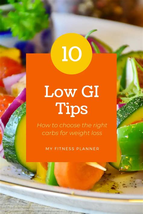 Low Glycemic How To Eat The Right Carbs My Fitness Planner