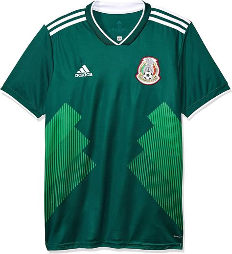 jersey oficial selección de méxico local para hombre manga larga color verde chico amazon