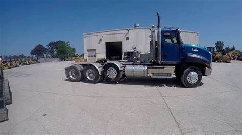 2014 Cat Ct660 On Highway Truck Youtube