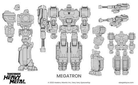 Concept Art For The Cancelled Transformers Heavy Metal Game