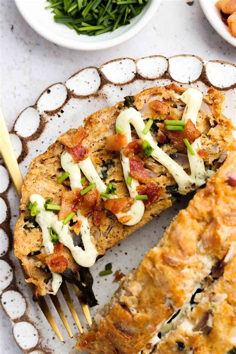 Keto Turkey Meatloaf With Ranch Whole30 AIP Option Allianna S Kitchen