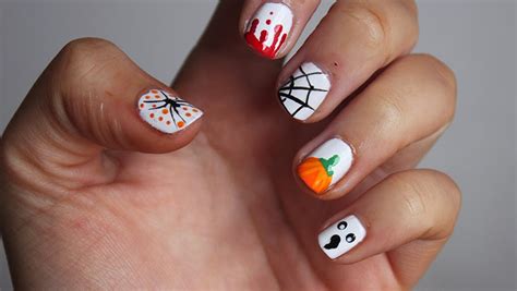 Easy Halloween Nail Art Ideas A Little Obsessed