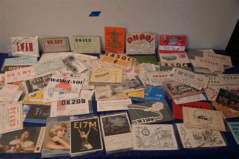 Lot 135 Vintage Ham Radio Qsl Cards Paradise Estate Sales