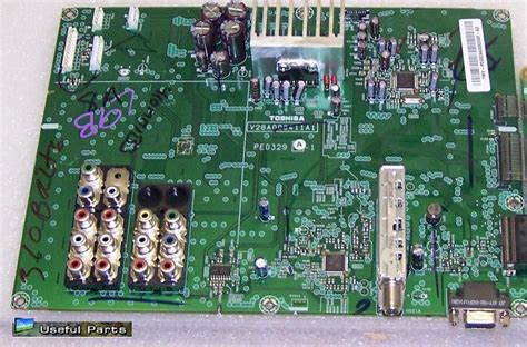 Signal Input Board V28a000411a1 From Toshiba 32hl57 Lcd Tv 001873