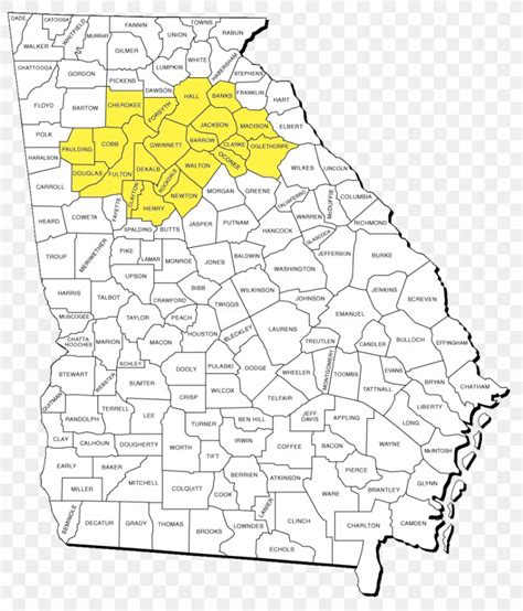 Hall County Georgia Fulton County Georgia Hart County Georgia