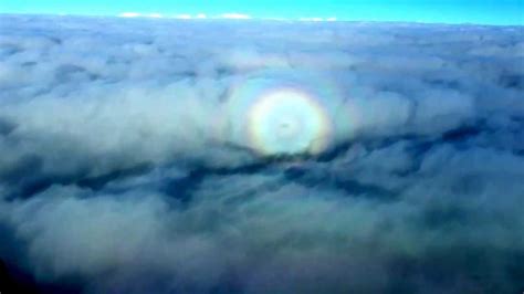 Full Circular Rainbow From The Flight Deck Youtube
