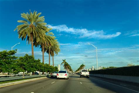 Carretera A Miami Beach Imagen De Archivo Imagen De Transporte 14919553