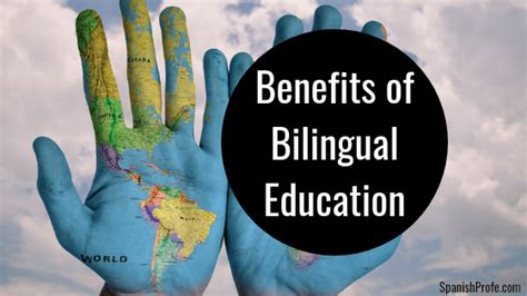Benefits Of Bilingual Education Spanish Profe