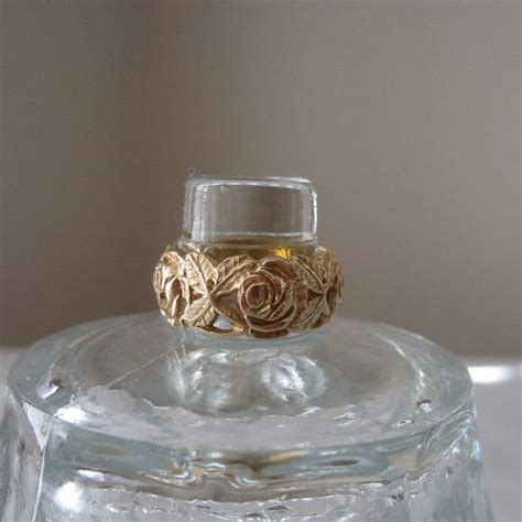 Say i do to this stunning collection today! Vintage Wedding Band. ArtCarved. 1970s. Floral Rose by ...