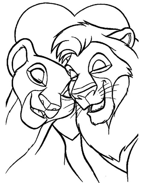 Lion King 2 Coloring Pages Zira