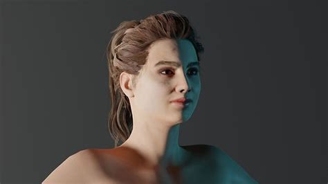 Realistic Female Sarah 3d Model Rigged Cgtrader
