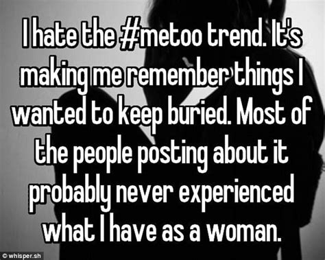 Women Reveal Why They Hate Metoo Movement Daily Mail Online