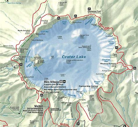 Tr Circumnavigation Of Crater Lake Earnyourturns