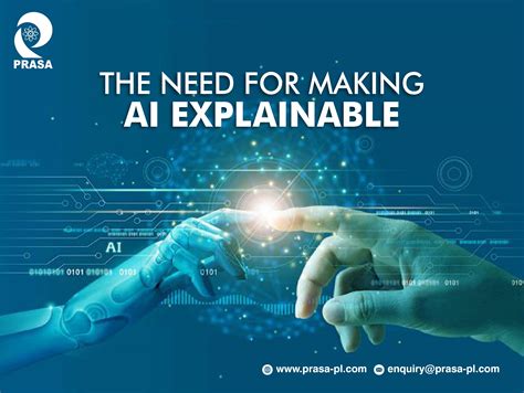 The Need For Making Ai Explainable Prasa Infocom And Power Solutions