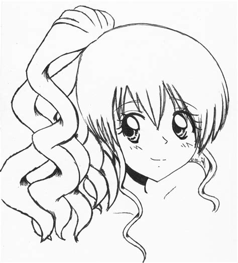 Anime Simple Drawing At Getdrawings Free Download