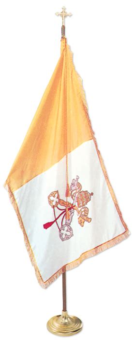 Papal Flag Only 93 7252 Xx Tonini Church Supply