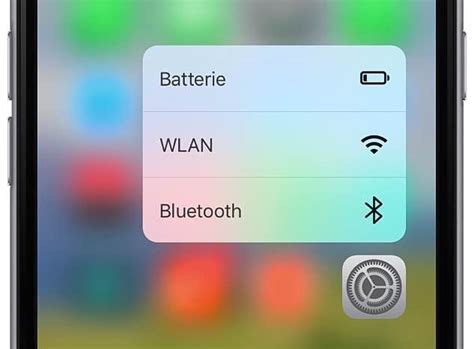 Iphone Wlan Und Bluetooth Mit Peek Und Pop Einschalten Und Ausschalten 1