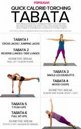 Photos of Tabata Exercise Routines