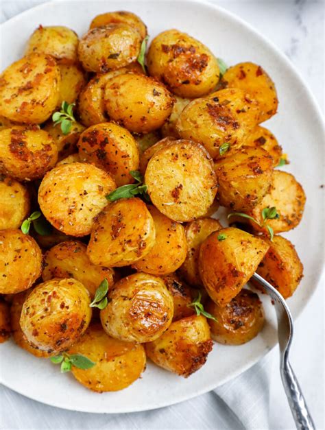 Oven Roasted Baby Potatoes Cookin With Mima