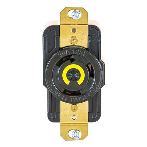 Hbl2610st Twist Lock® Edgeconnect™ Receptacle With Spring Termination