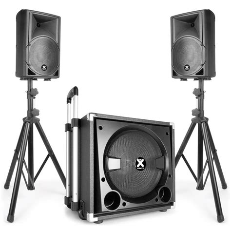 Without pa systems, we'd live in a world of silence.almost, anyway. Vonyx VX840BT 2.1 Active Speaker Set - DJ City