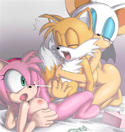 Rule 34 Amy Rose Anthro Apostle Bed Blue Eyes Breasts