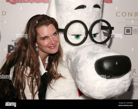 Actress Brooke Sheilds Attends A Screening Of Mr Peabody And Sherman
