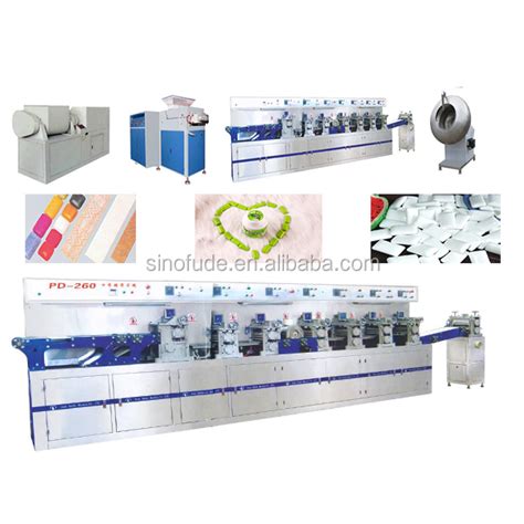 Chewing Candy Gum Making Machine Production Line Buy Chewing Gum