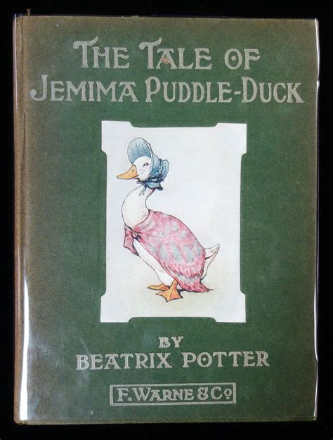 The Tale Of Jemima Puddle Duck By Beatrix Potter 1908 Eclectibles Abaa