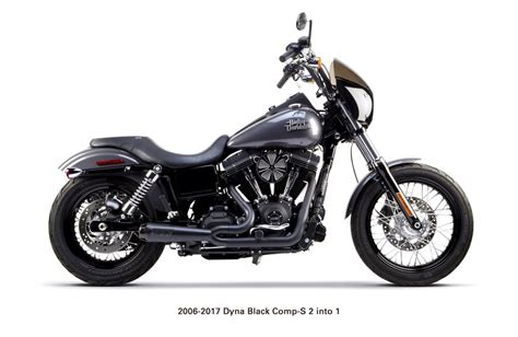 Shop for harley dyna parts & accessories for your harley davidson at dennis kirk. Harley Davidson Dyna (2006-2017) Comp-S 2-1 Ceramic Black ...