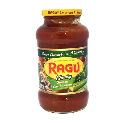 Ragu Chunky Garden Combination Pasta Sauce From Marianos Instacart