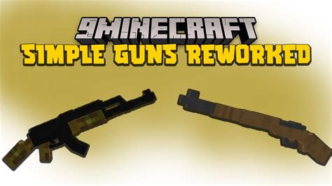 Gun Mod Minecraft 1165 Curseforge