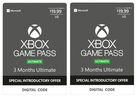 Xbox Game Pass Ultimate 3 Month Membership Only 1499 Regularly 45