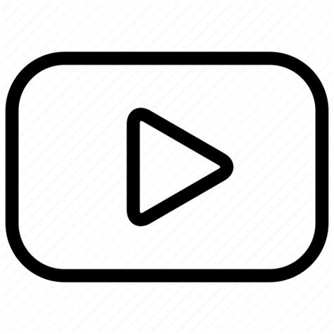 Logo Media Social Youtube Icon Download On Iconfinder